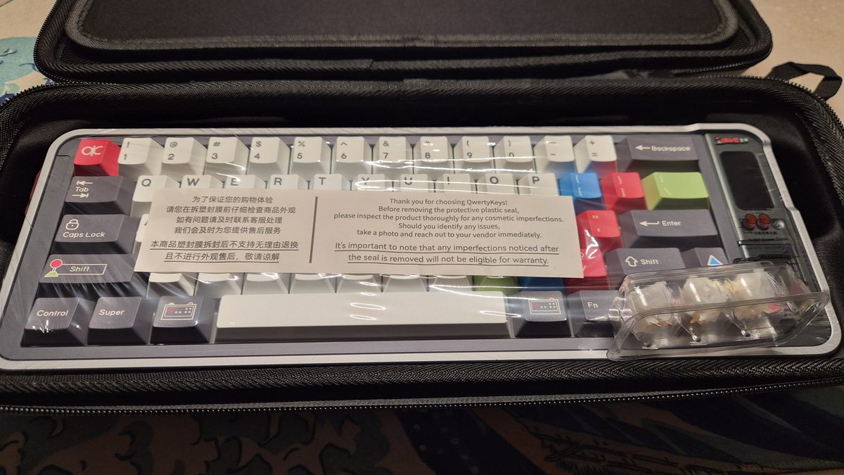 밀봉 래핑된 QK65 Mk3 본체